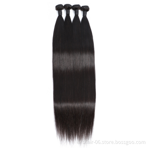 Wholesale virgin hair vendors Brazilian human hair bundles 30 - 40inch human hair grade 12a